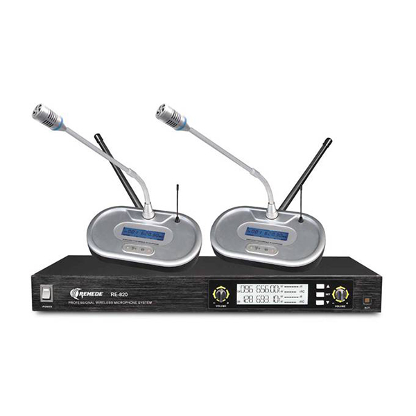 RE-820、RE-840、RE-880專業(yè)UHF無線會(huì)議話筒